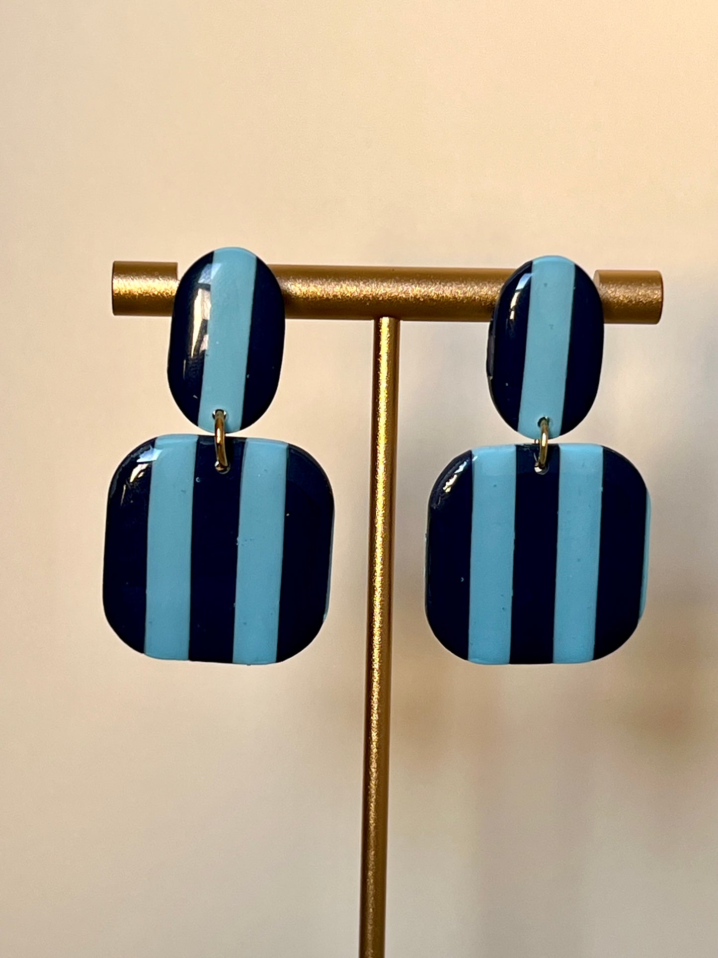 Cova rayas azul marino