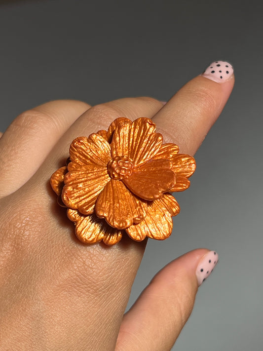 Anillo Virelia naranja