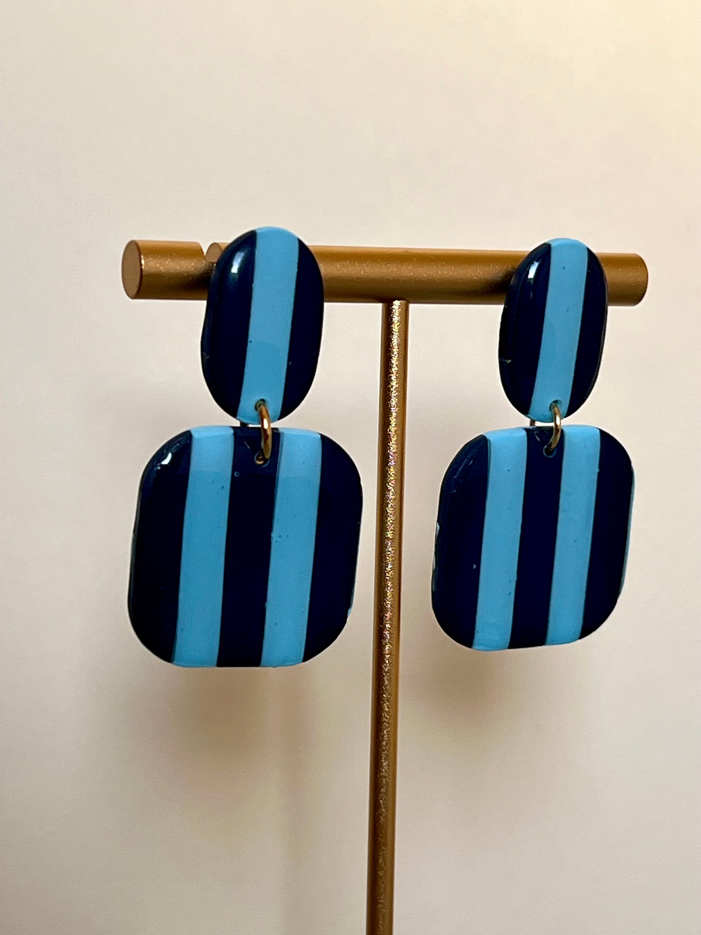 Cova rayas azul marino