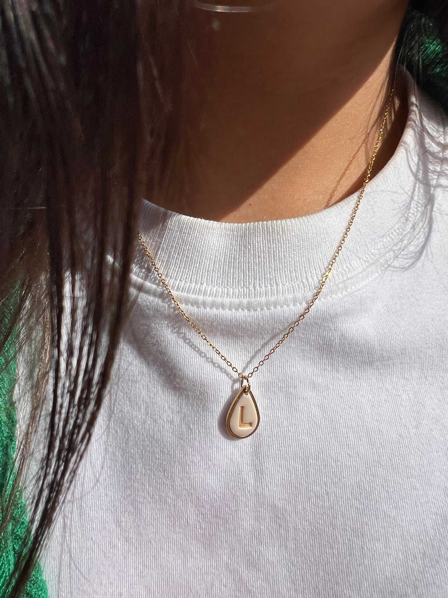 Collar lágrima personalizado