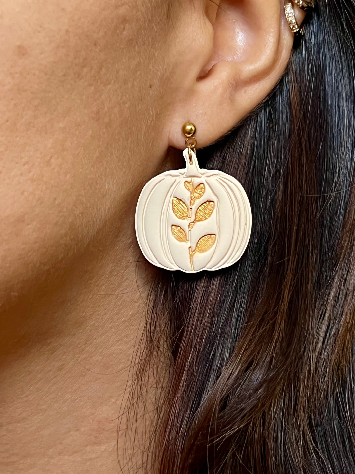 Calabaza blanco roto