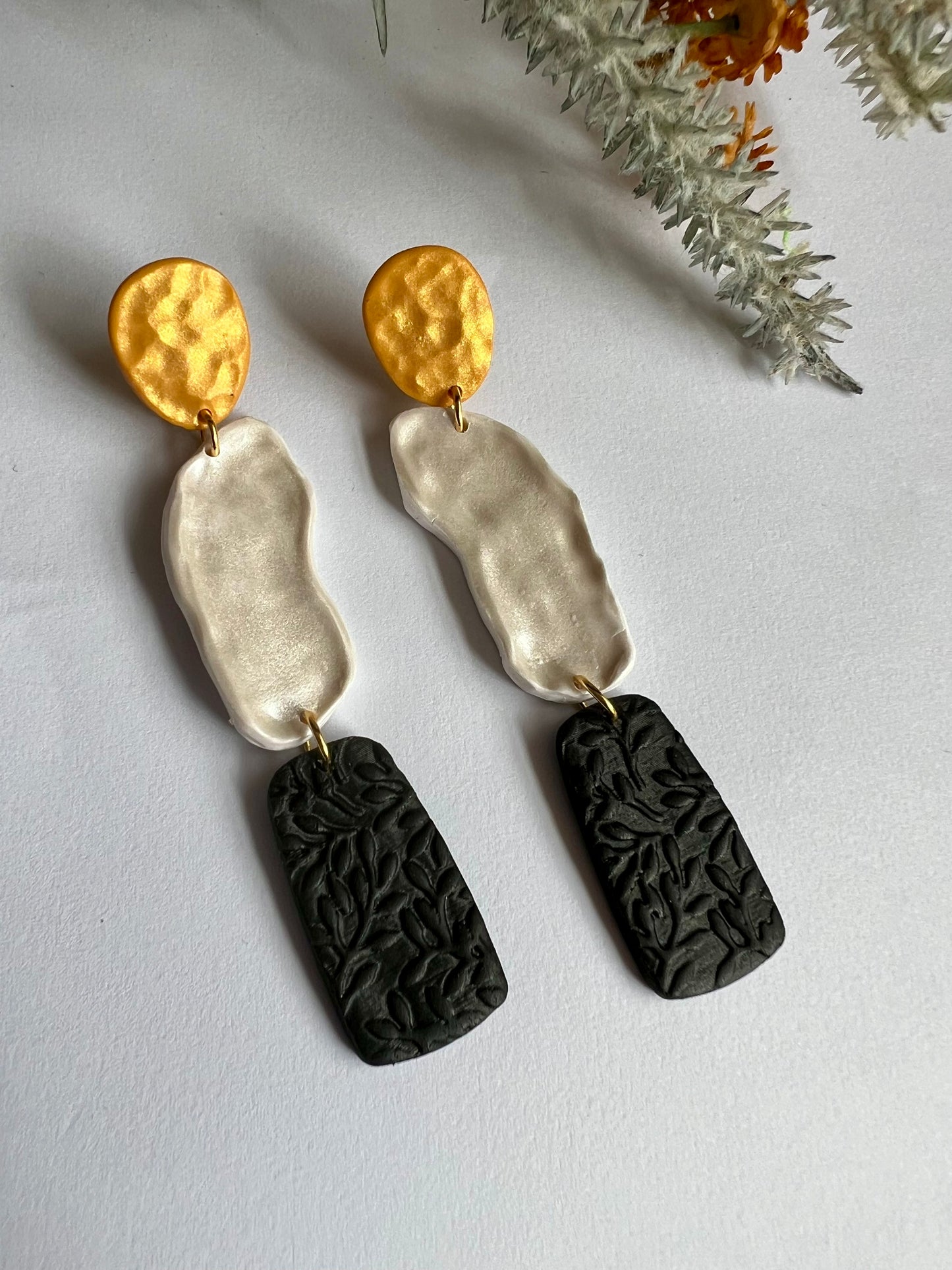 Pendientes Alicia Negro