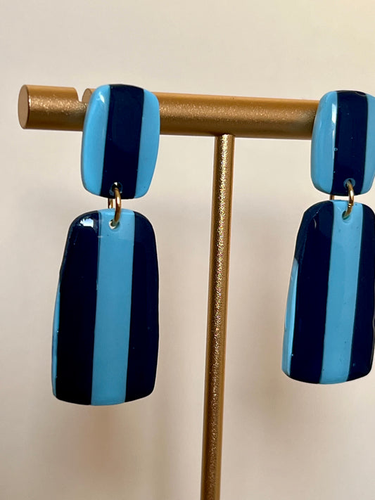 Siena rayas azul marino