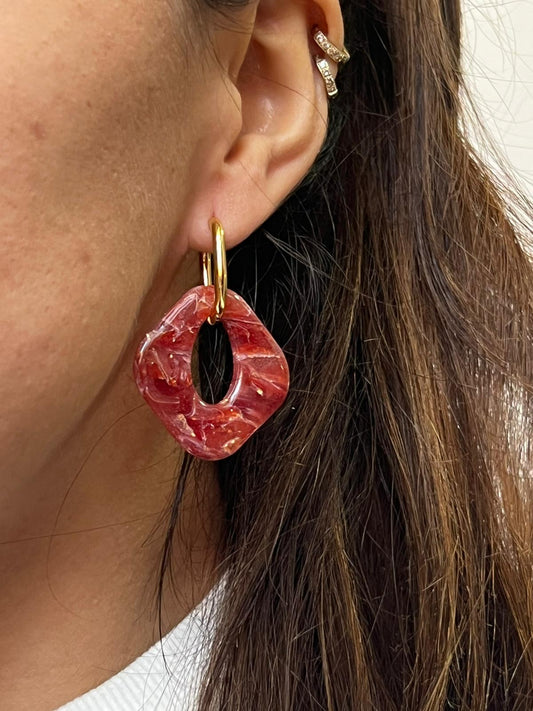 Niva mármol burdeos