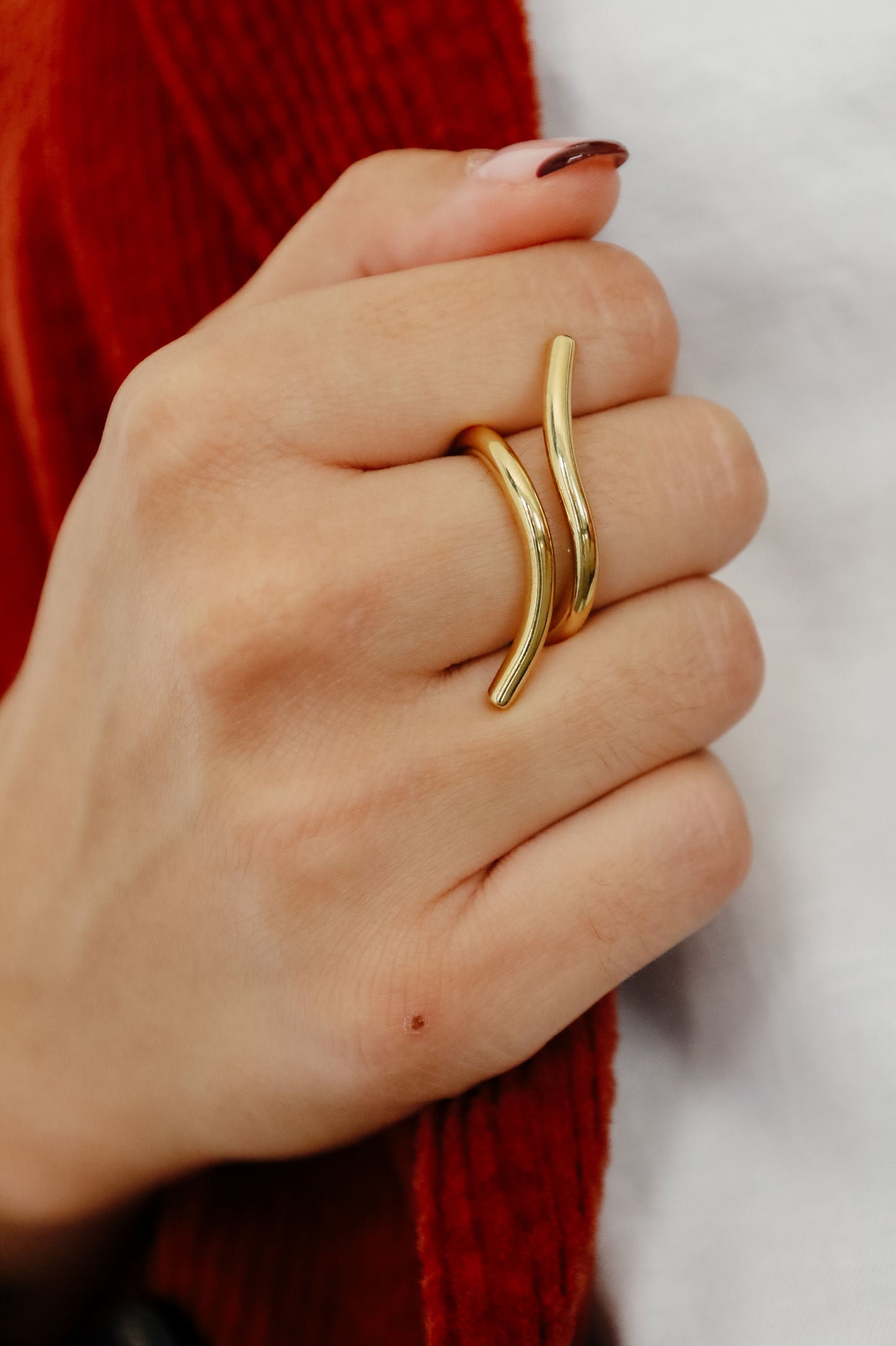 Anillo Celene dorado