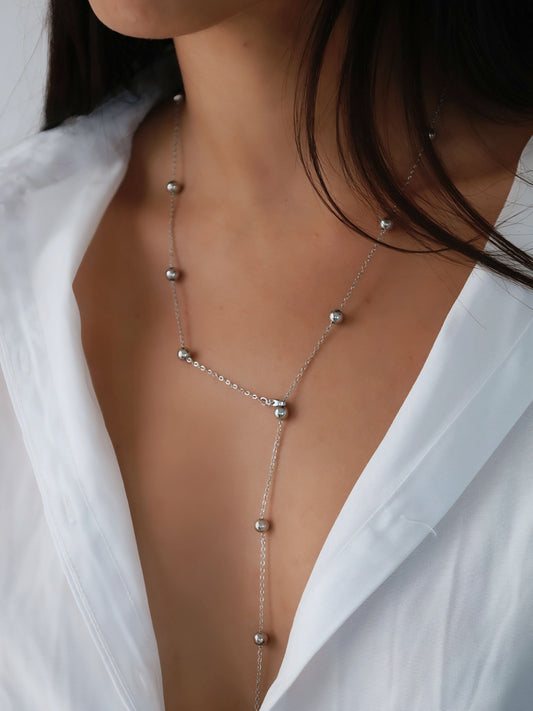 Collar Daura plateado