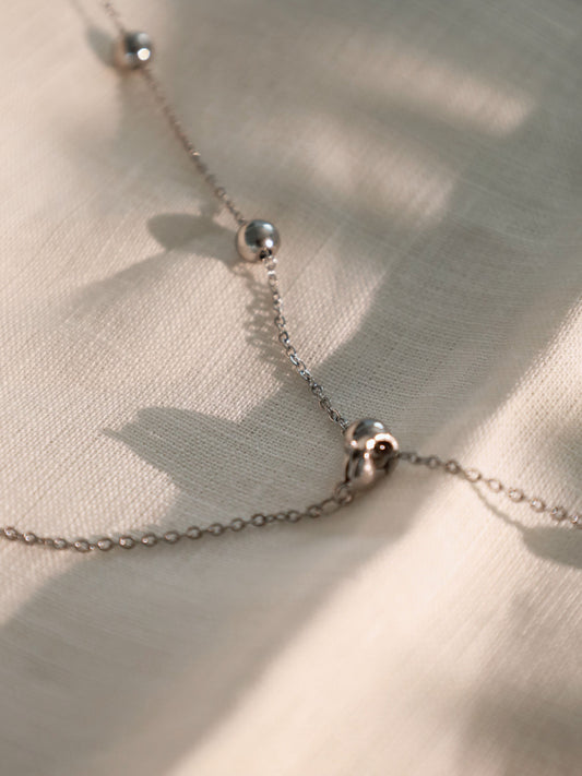 Collar Daura plateado