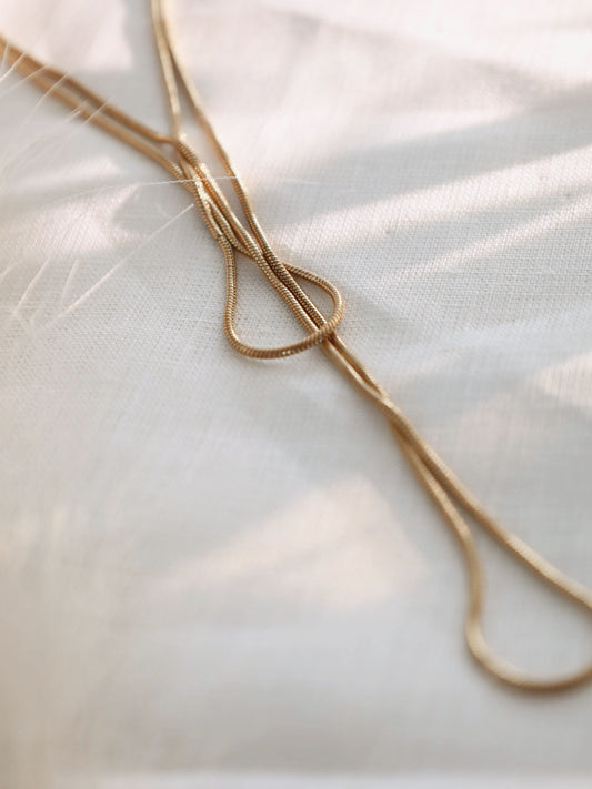 Collar Caelis dorado