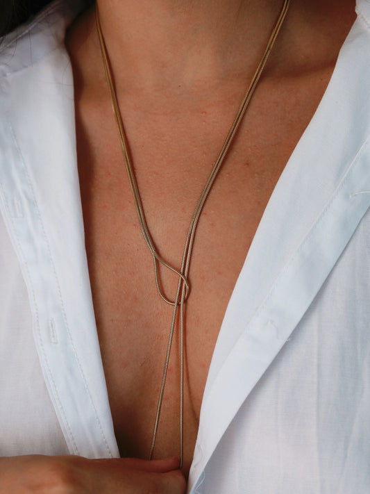 Collar Caelis dorado