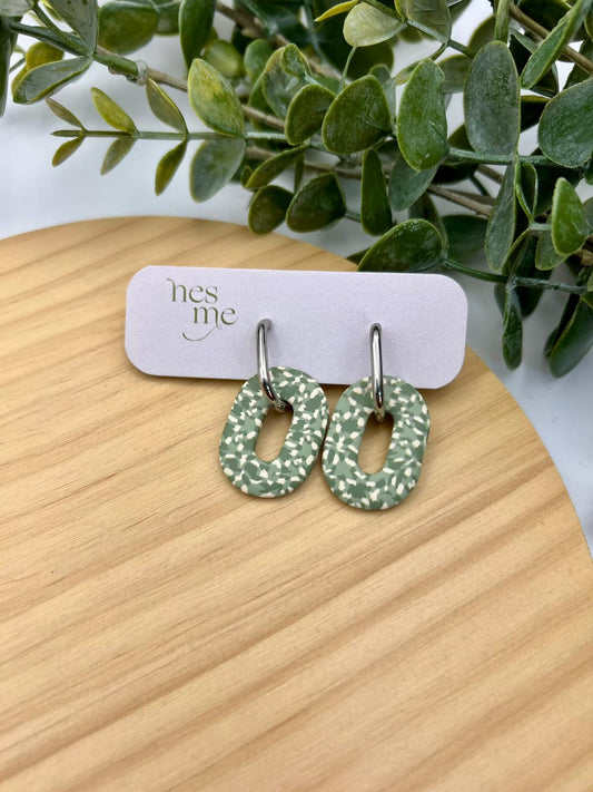 Clers estampado verde
