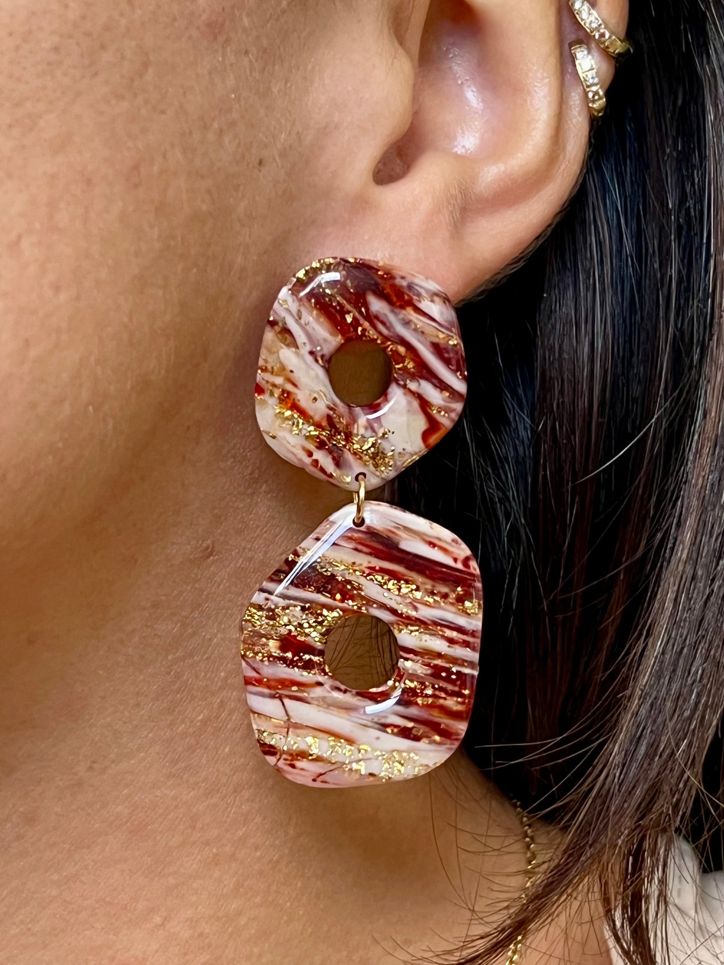 Olivia mármol burdeos