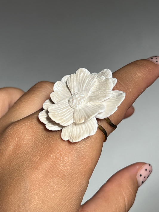 Anillo Virelia blanco