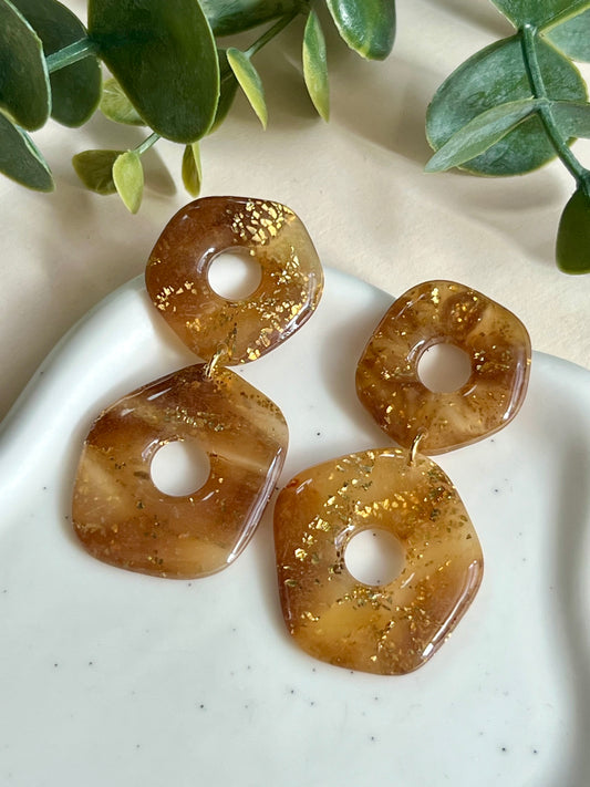 Olivia mármol marrón