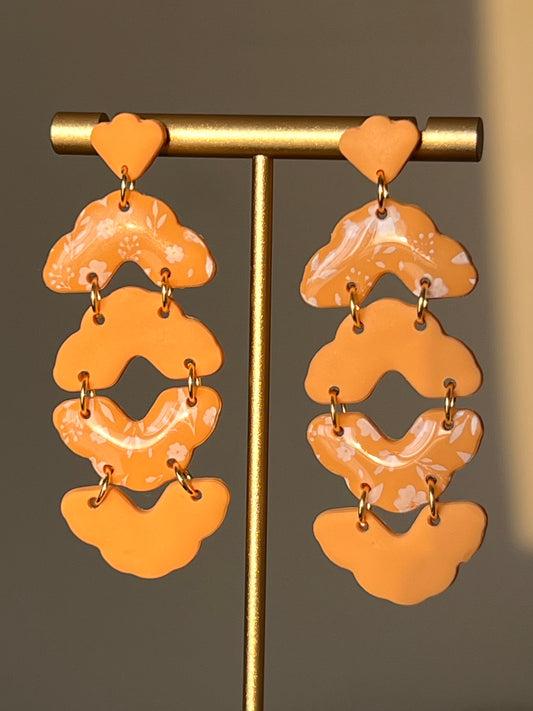 Elle naranja pastel