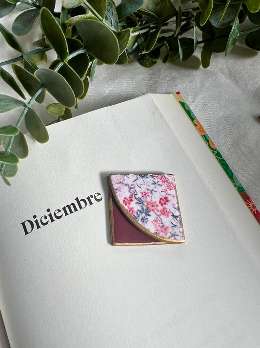 Marcapáginas Gardenia