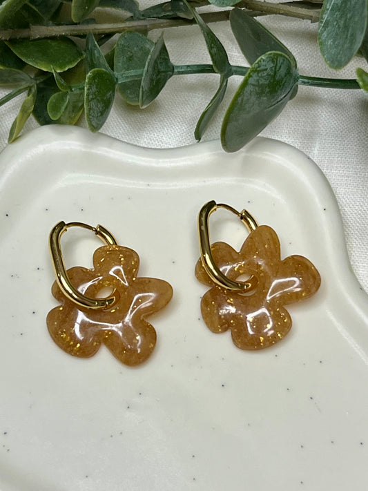 Flora mármol marrón