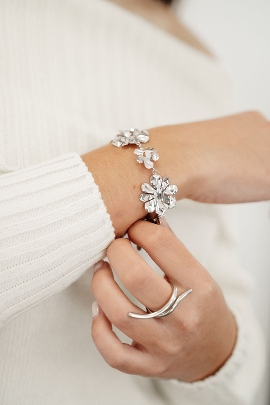 Pulsera Nerina plateado