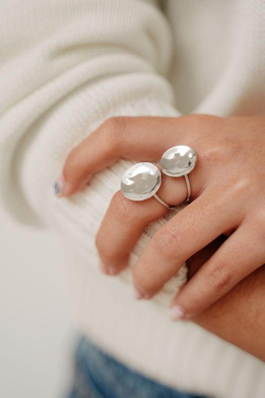 Anillo Elara plateado