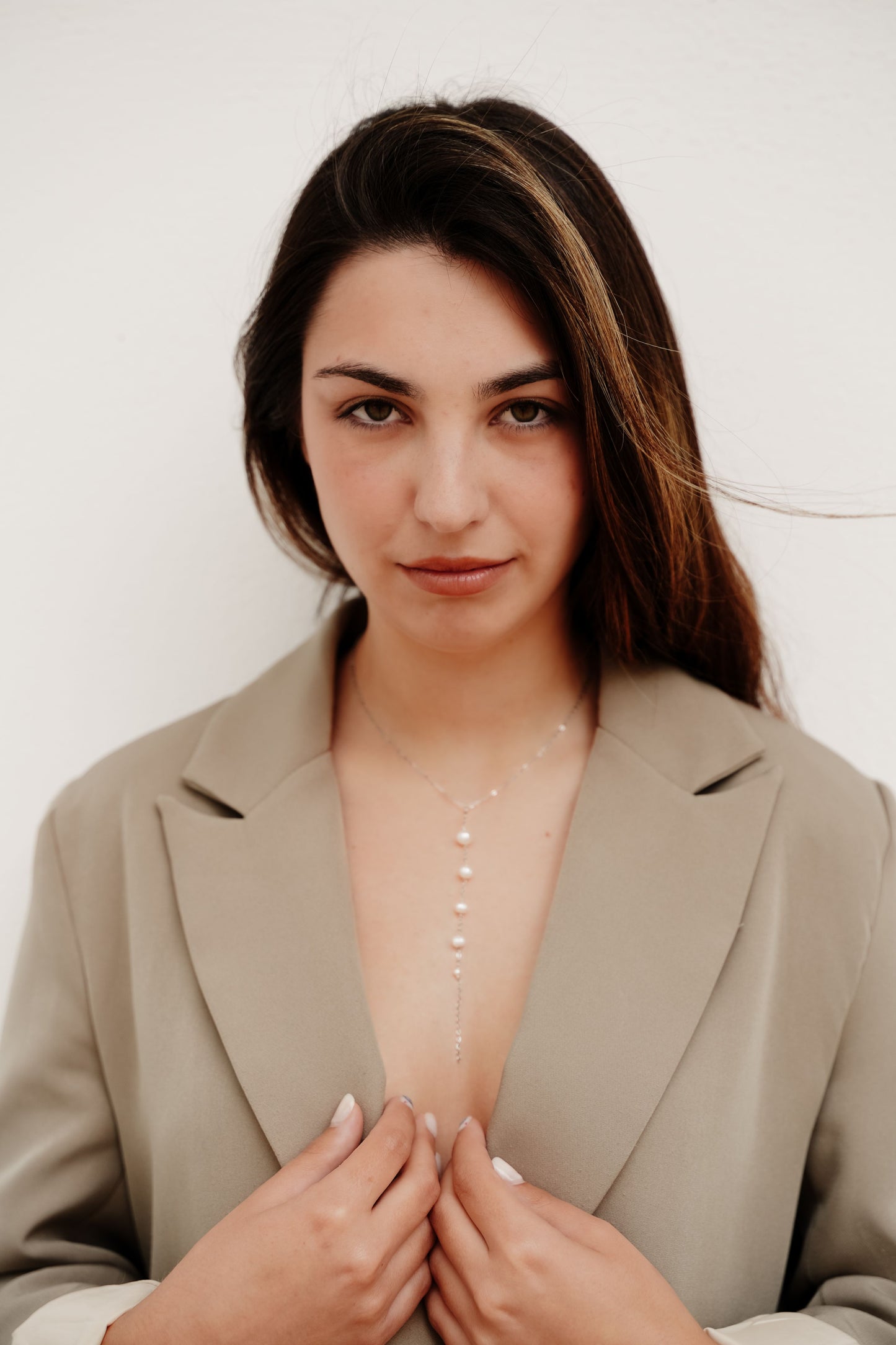 Collar Ophira plateado