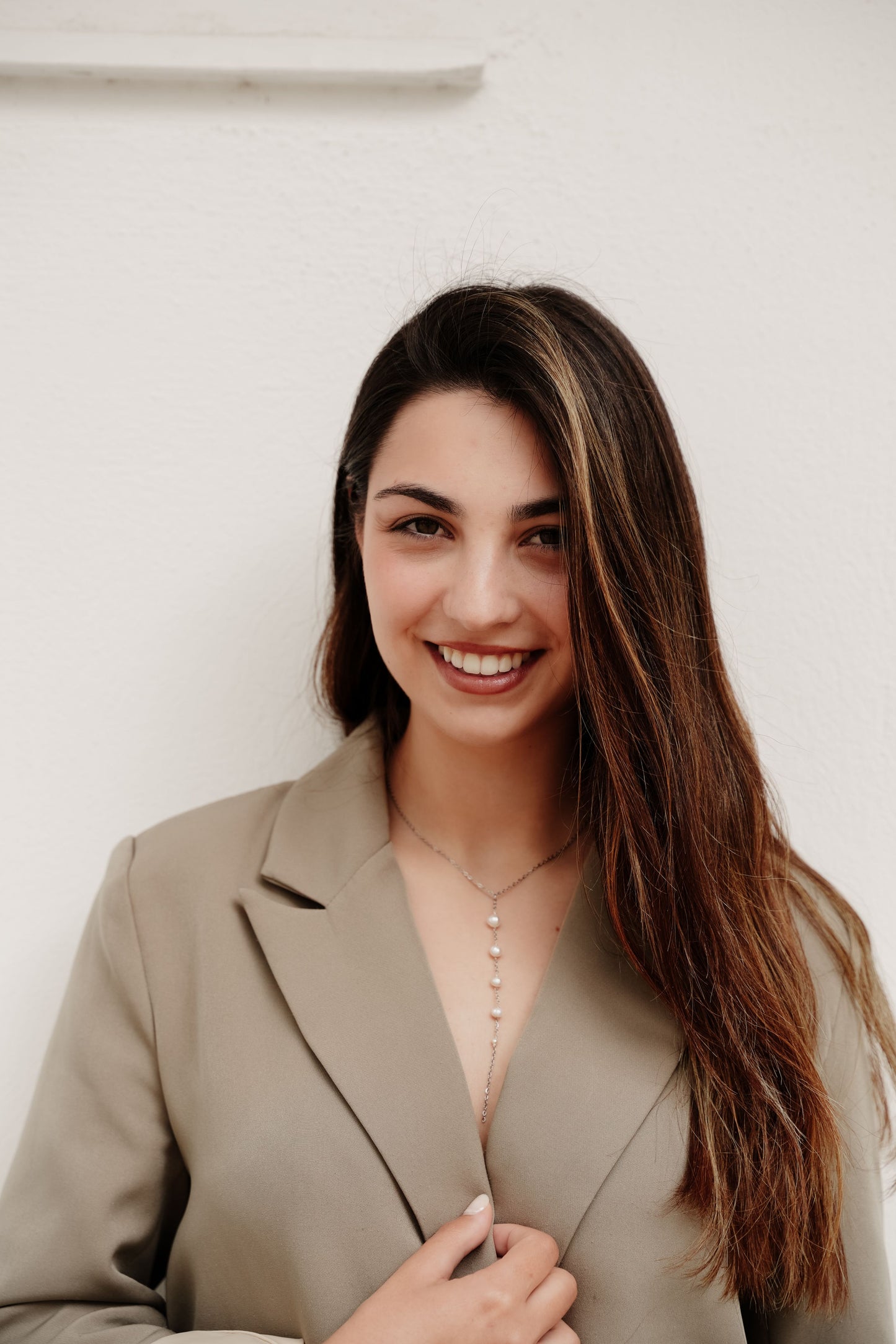 Collar Ophira plateado