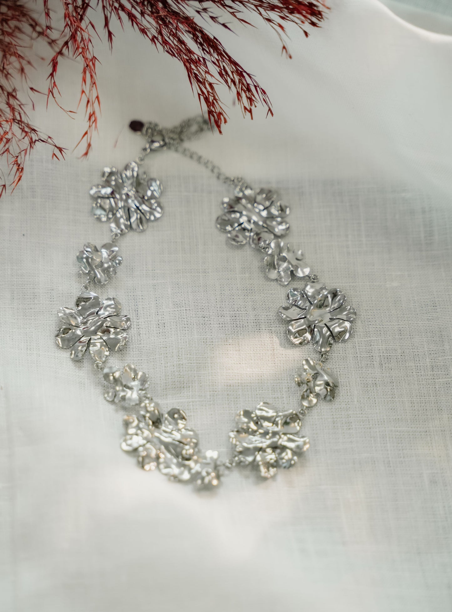 Chocker Nerina plateado