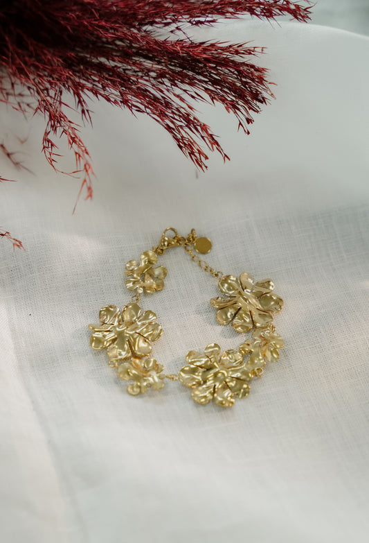 Pulsera Nerina dorado