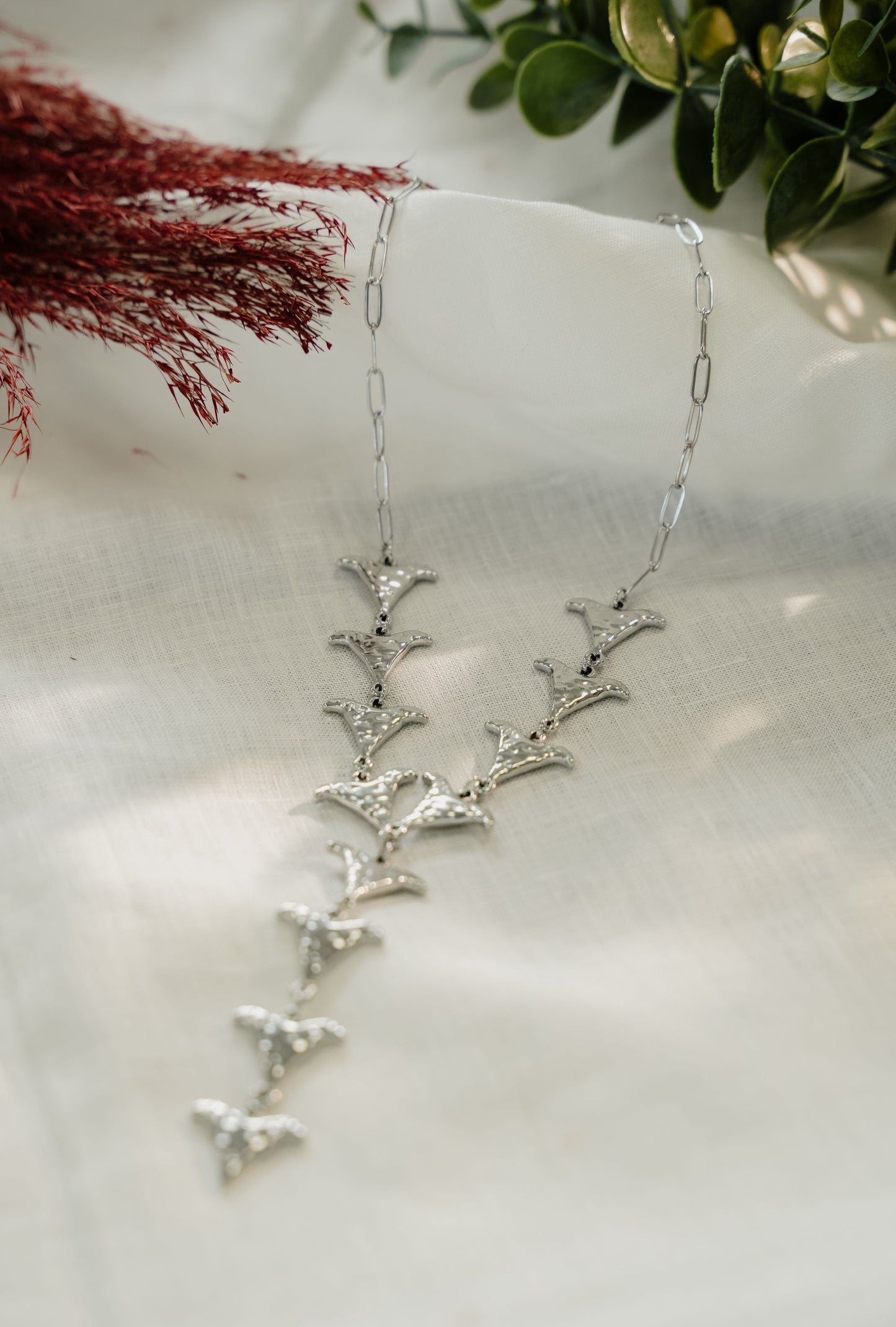 Collar Vélia plateado