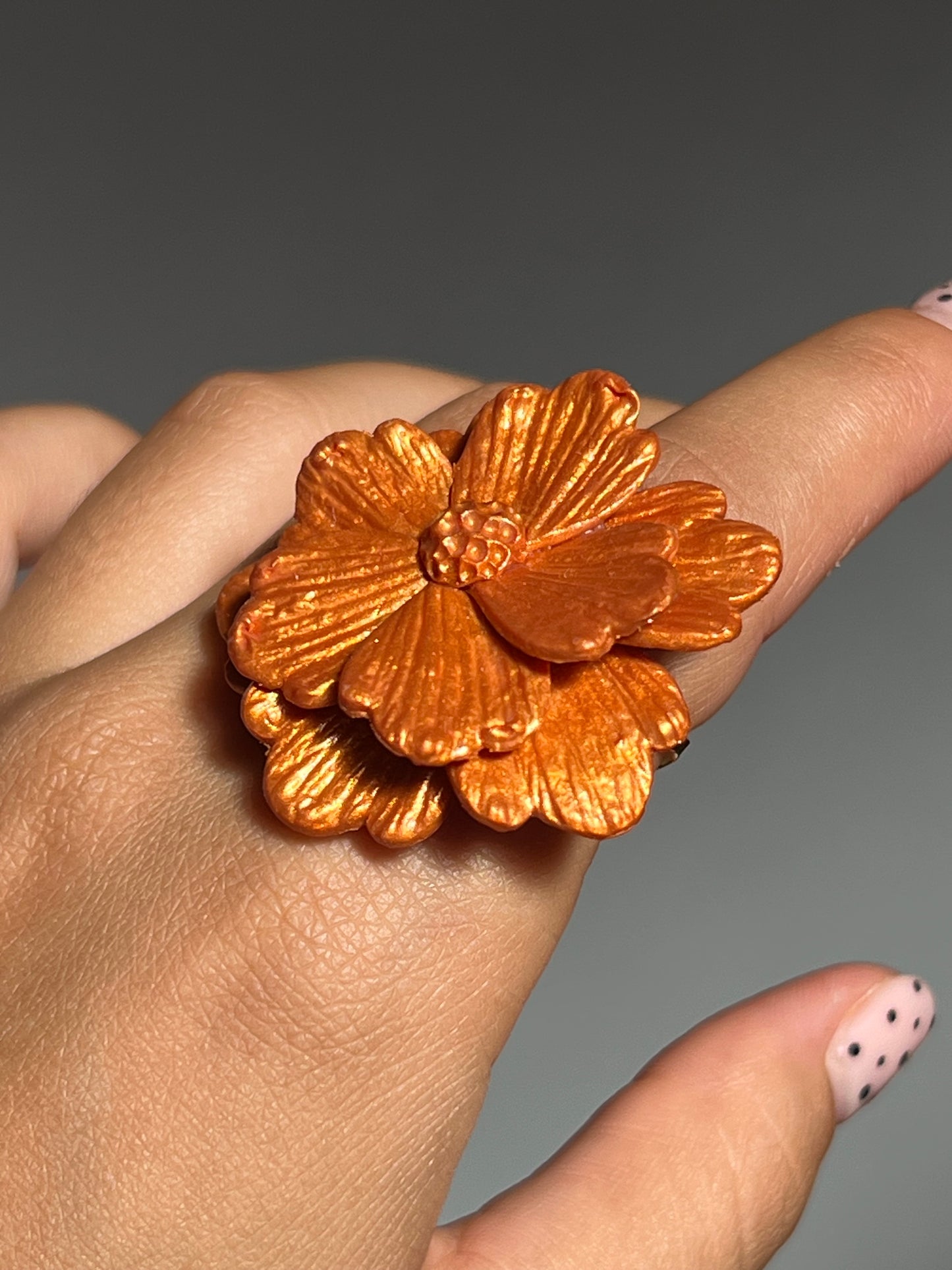 Anillo Virelia naranja