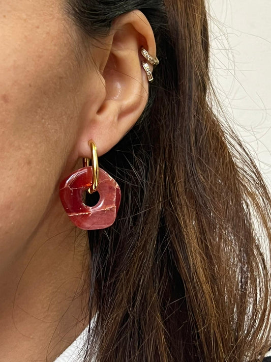 Oquira mármol burdeos