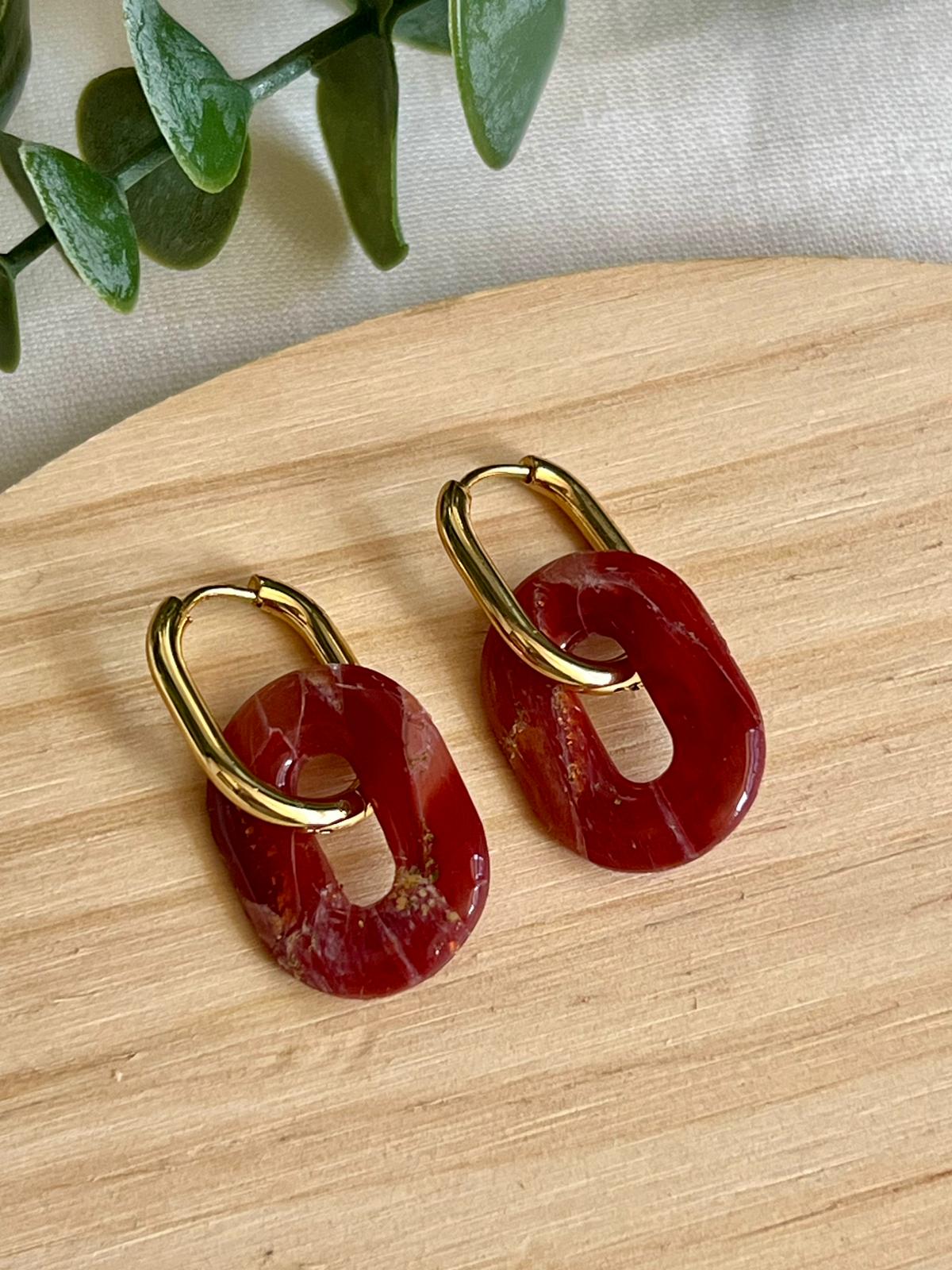 Mini Clers mármol burdeos