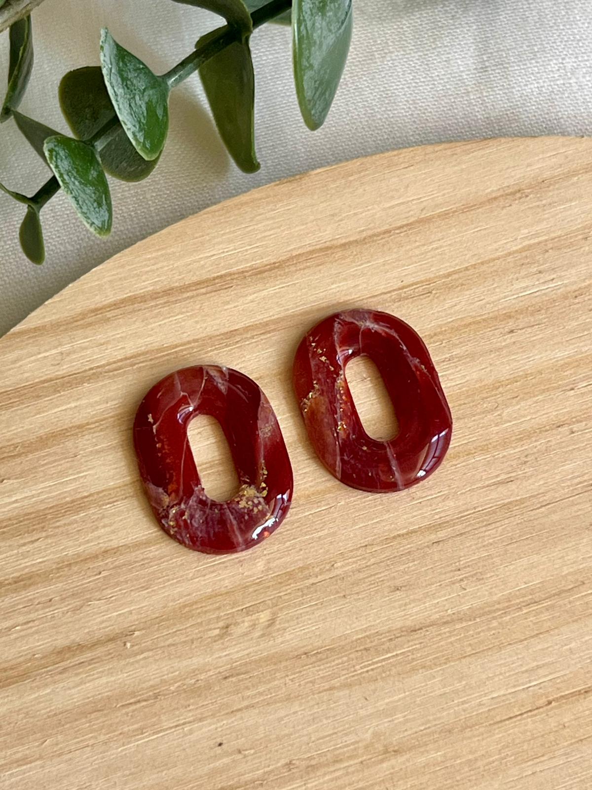 Mini Clers mármol burdeos