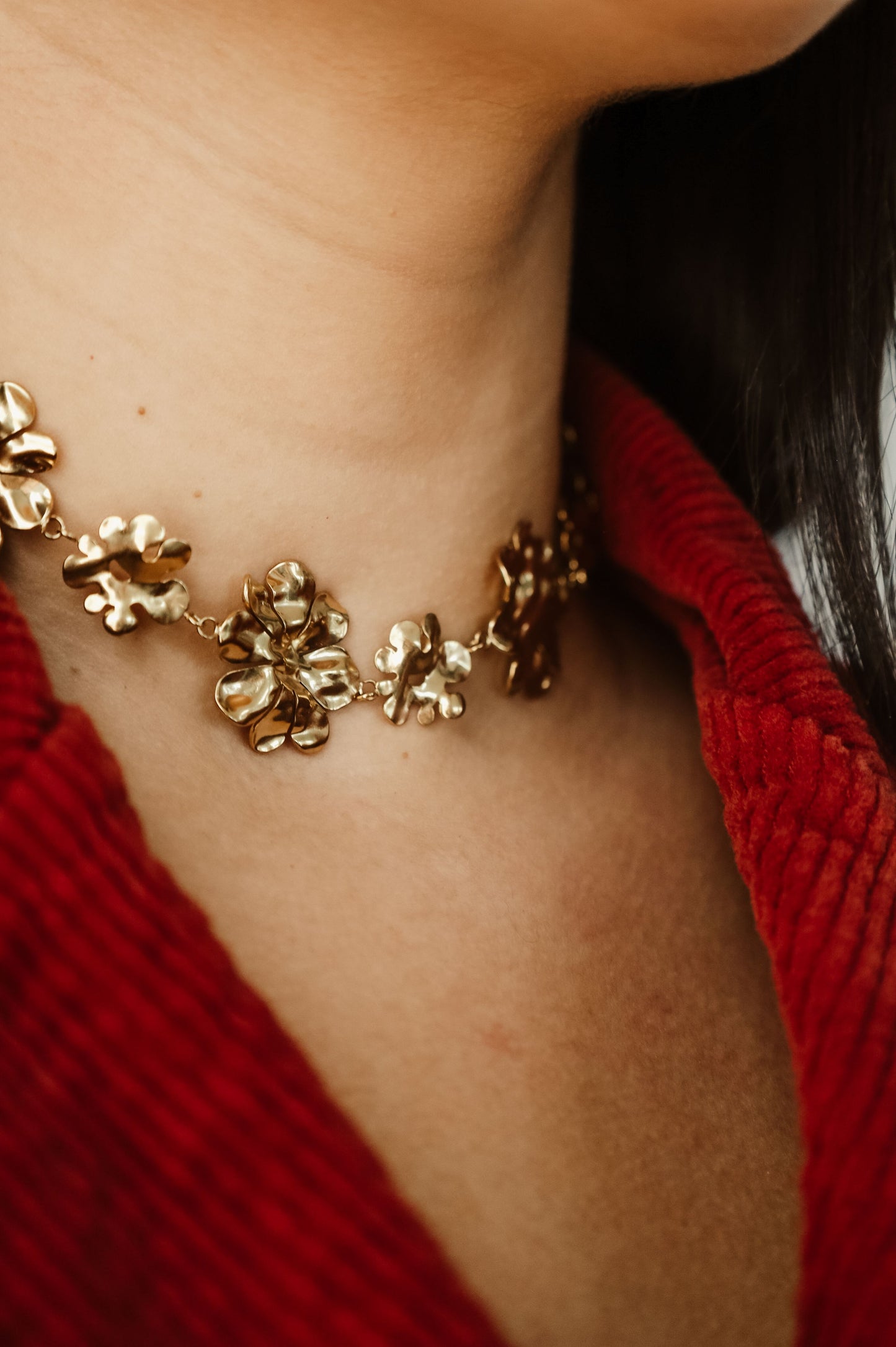 Chocker Nerina dorado