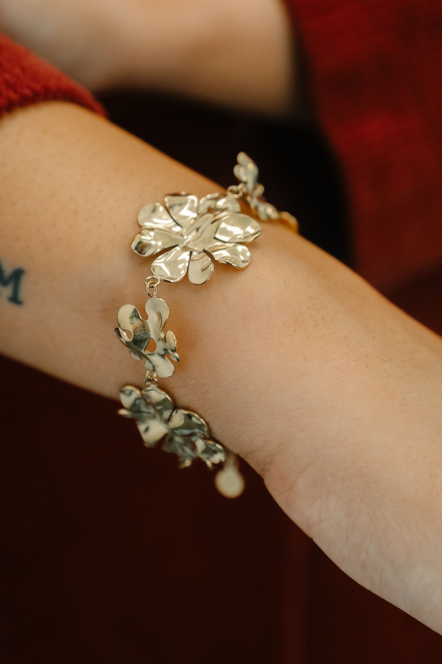 Pulsera Nerina dorado