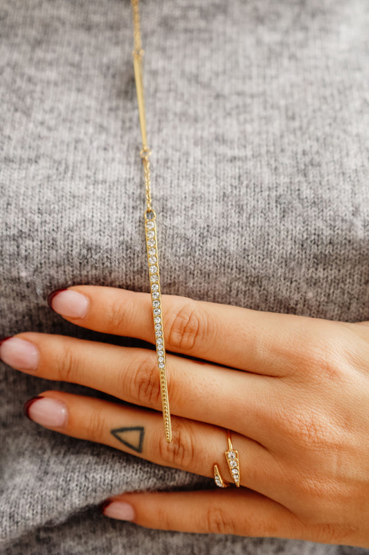 Anillo Lúmina dorado