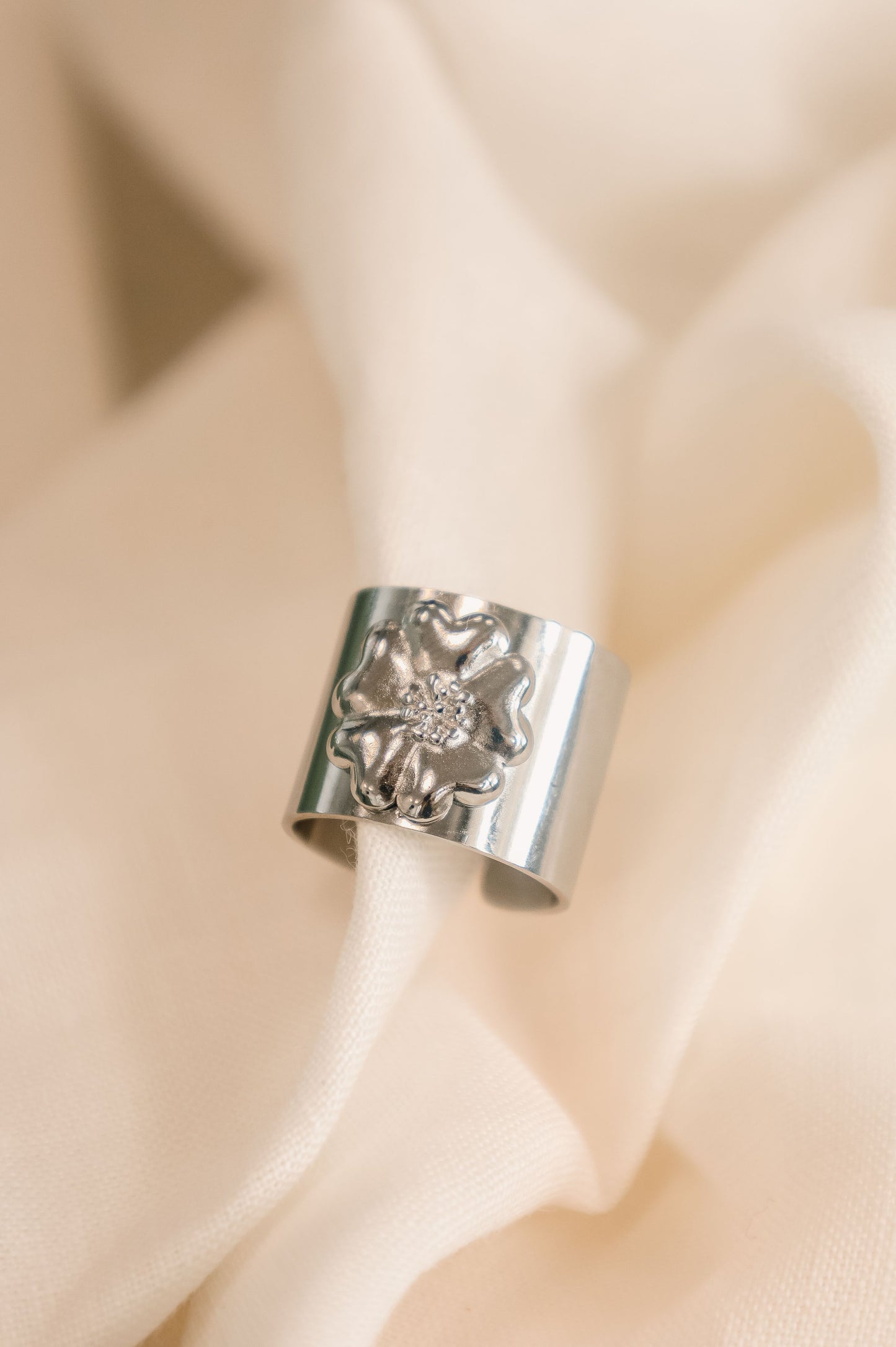 Anillo Liora plateado