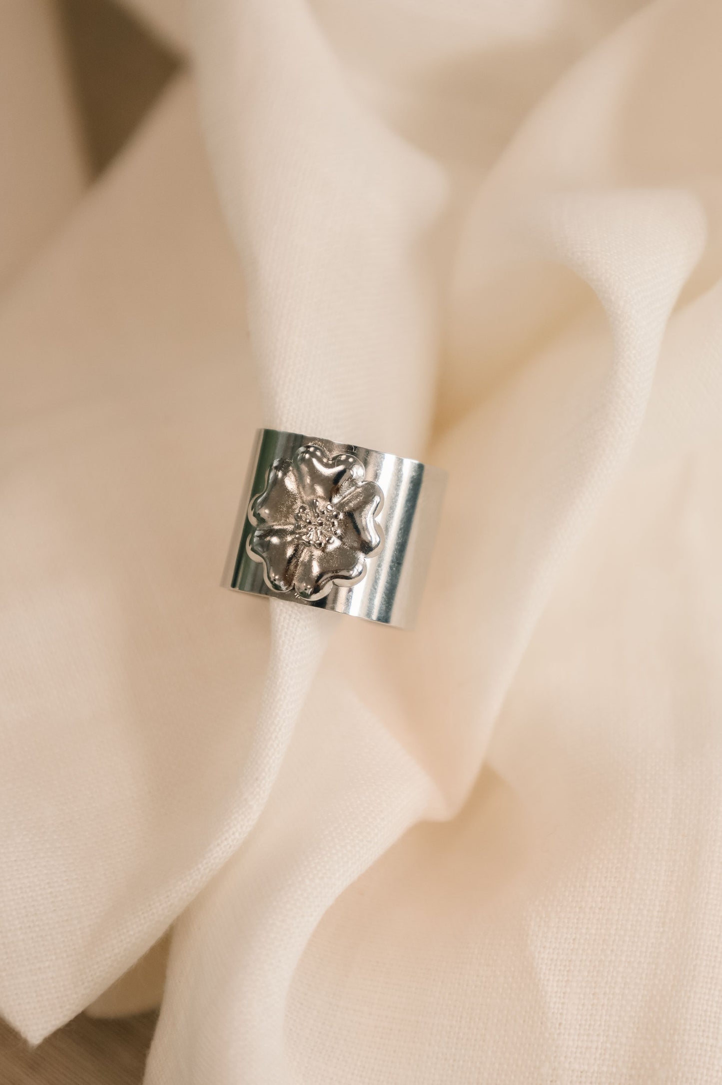 Anillo Liora plateado