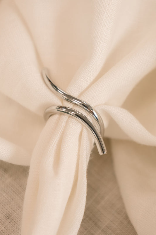 Anillo Celene plateado