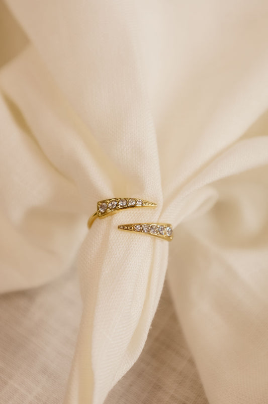 Anillo Lúmina dorado