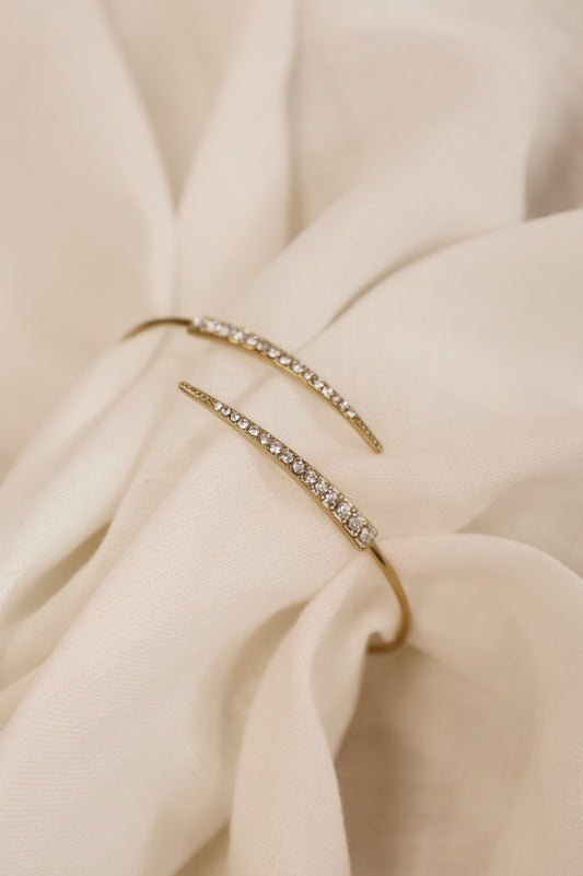 Brazalete Lúmina dorado