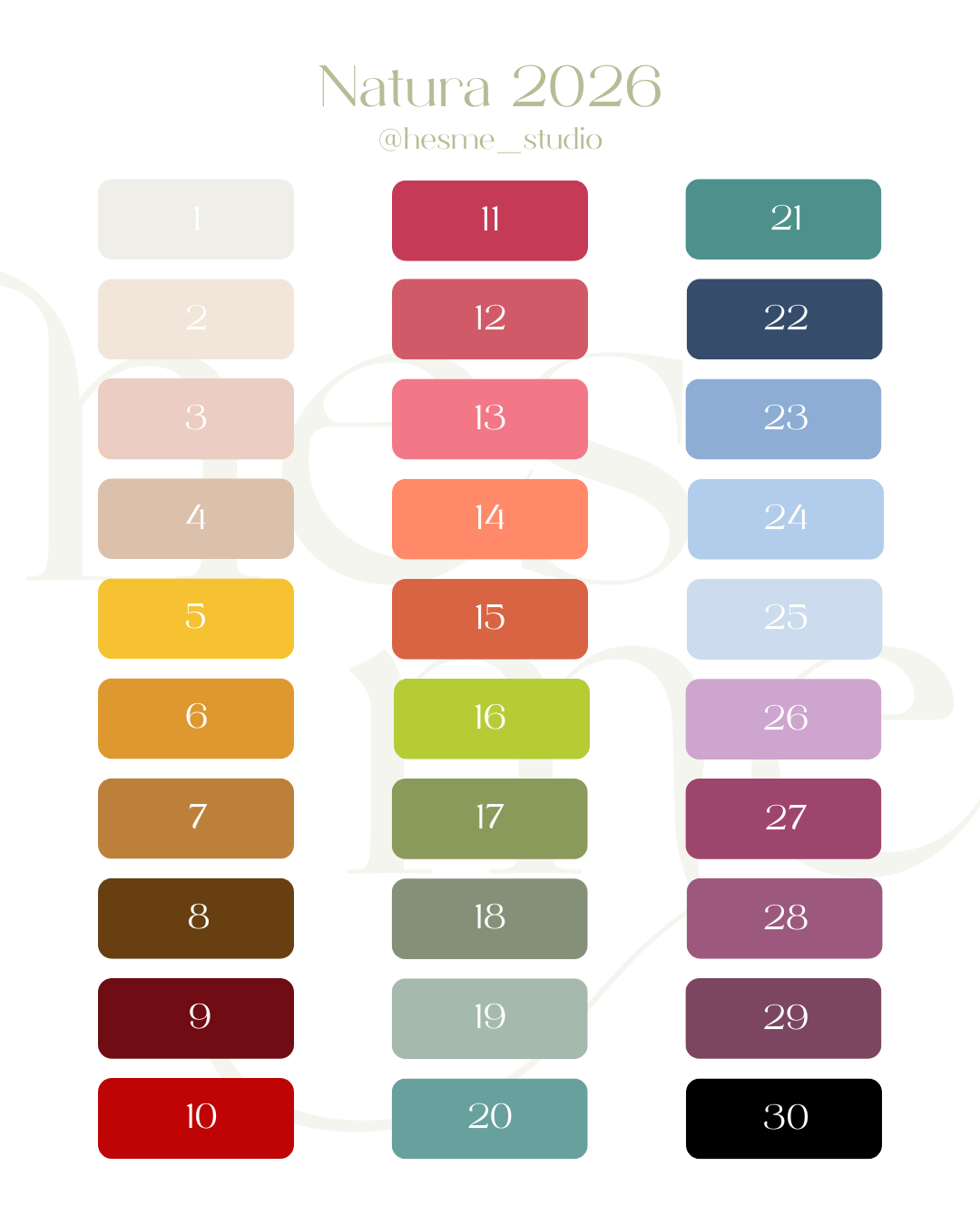 Vera coral (personalizable)