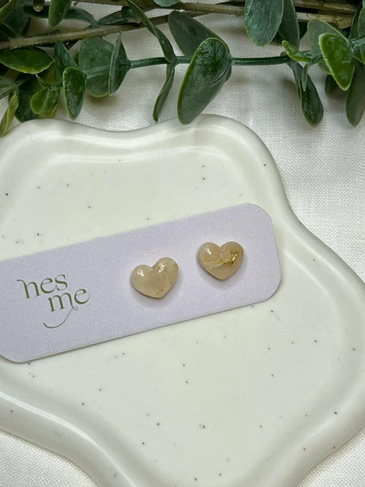 Mini mini Cardia mármol blanco