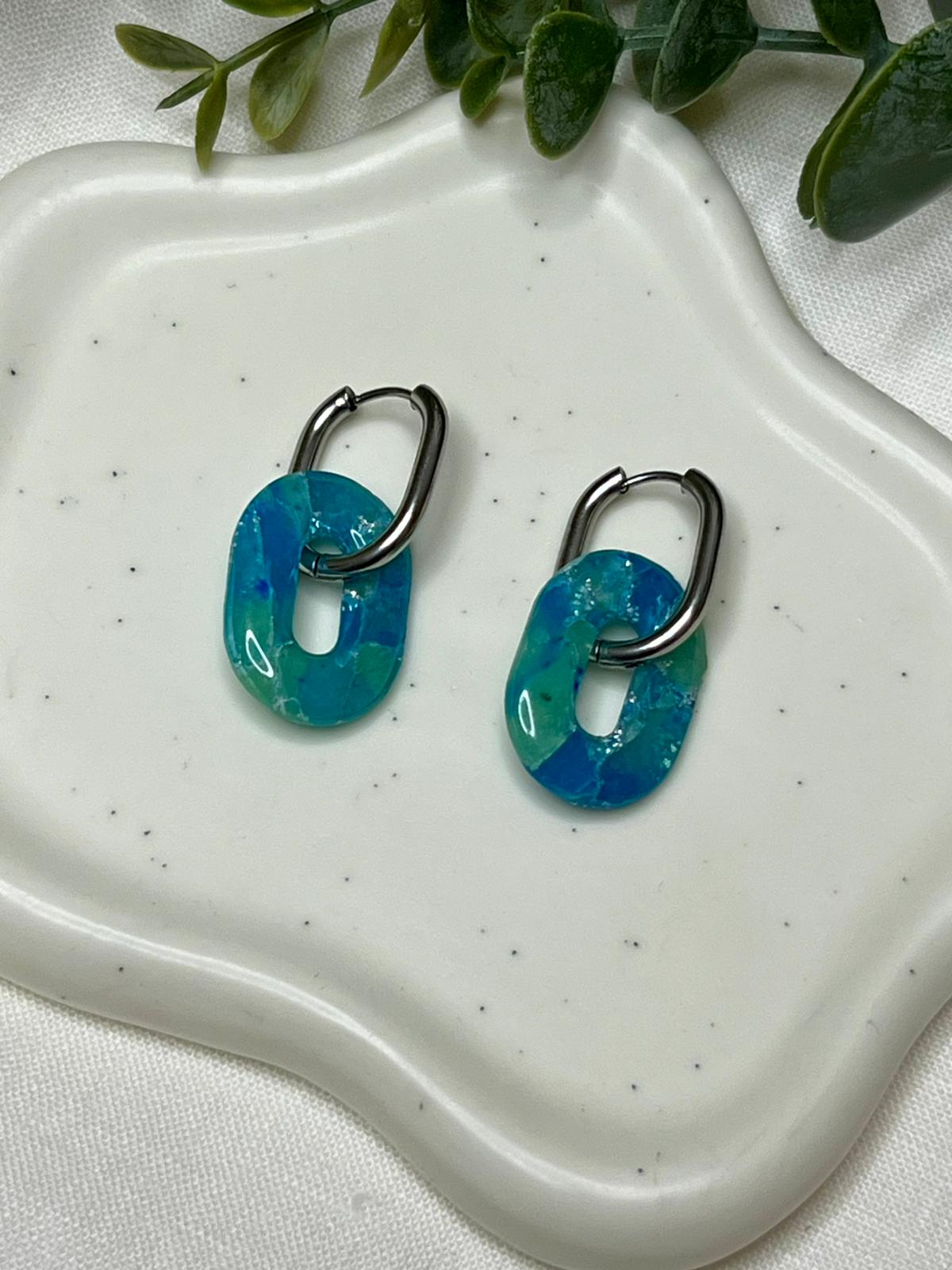 Mini Clers mármol turquesa