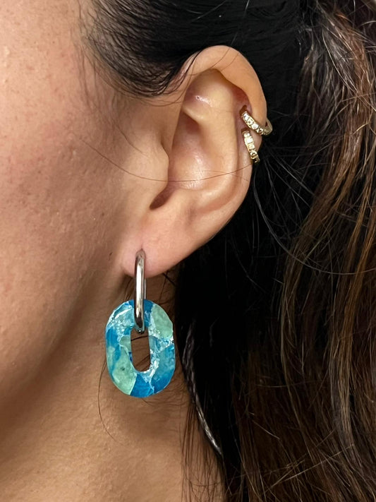 Mini Clers mármol turquesa