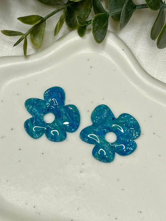 Flora mármol turquesa