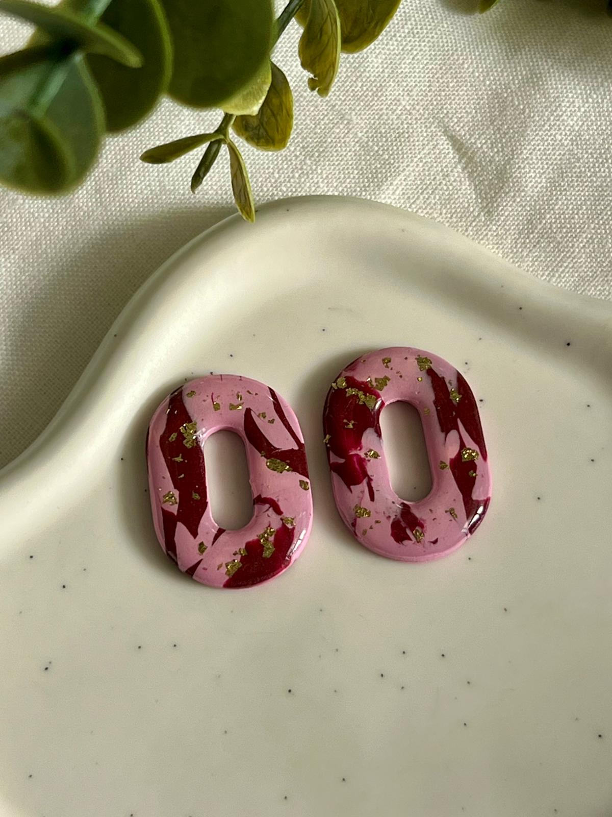 Clers burdeos y rosa