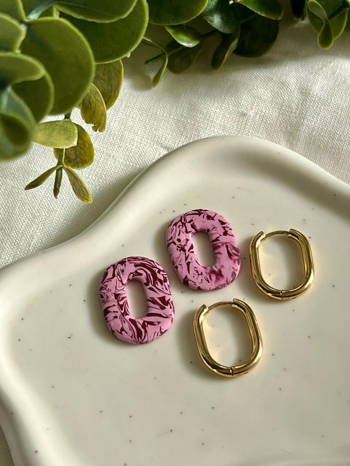 Mini Clers burdeos y rosa