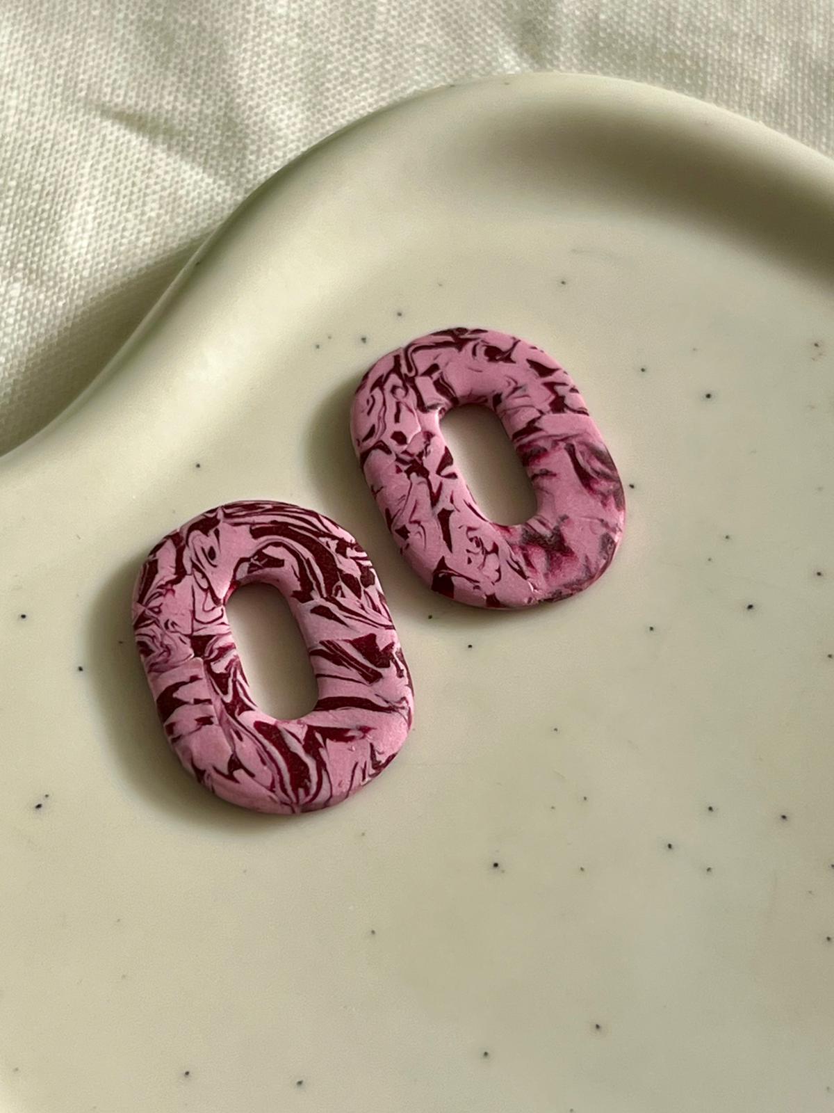 Mini Clers burdeos y rosa