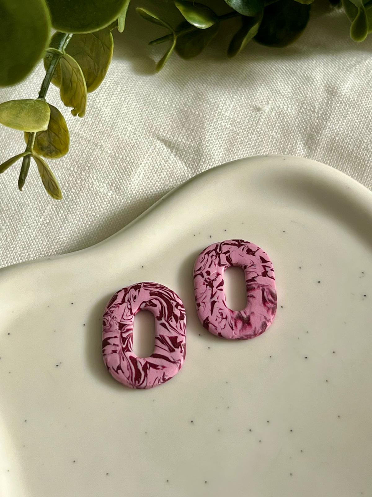 Mini Clers burdeos y rosa