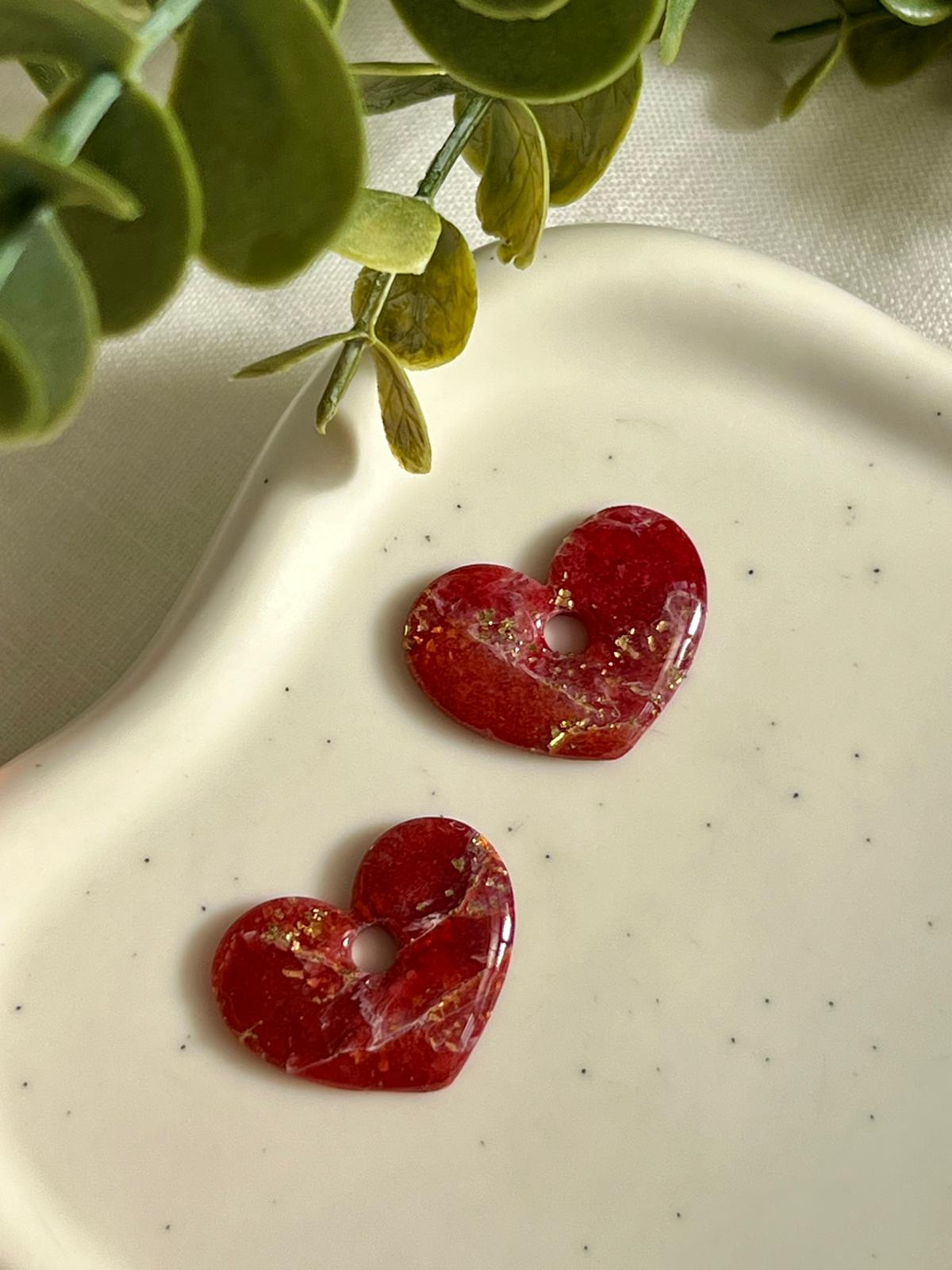 Heartie mármol burdeos