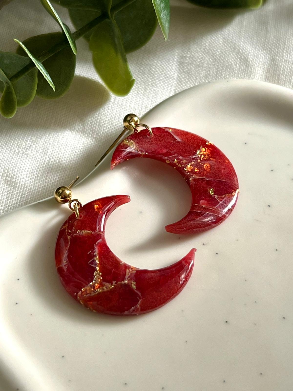 Luna mármol burdeos